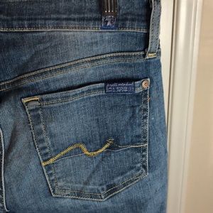 Seven for All Mankind Cropped Gwenevere Jeans, New / excellent condition